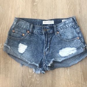 BullHead Slouchy Short Denim Shorts